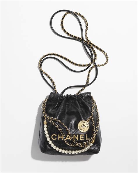 chanel s22 bag|Chanel 22 bag small black.